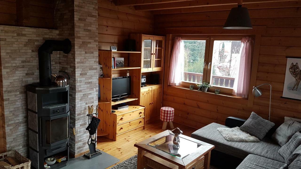 Ferienhaus Berg.Erleben Hilders エクステリア 写真